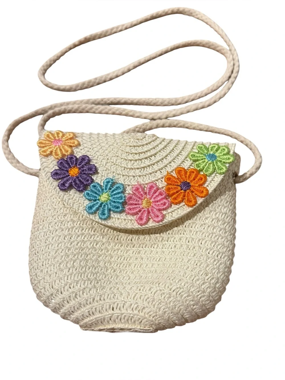 Floral Embellished Mini Bag